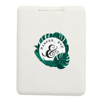 Bullet White Rechargeable 100% RABS LED Compact Mirror