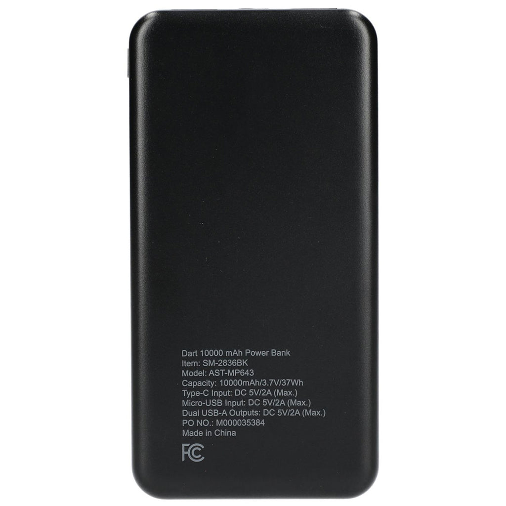 Bullet Black Dart 10000 mAh Power Bank