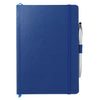 Bullet Blue 6'' x 8.5'' FSC Mix Crown Journal with Pen-Stylus