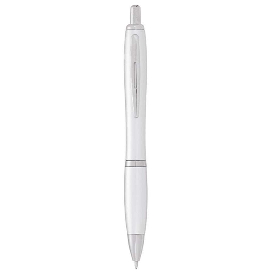 Bullet Silver Nash Retractable Ballpoint Pen