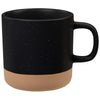 Bullet Black Santos Artisanal 12oz Ceramic Coffee Mug