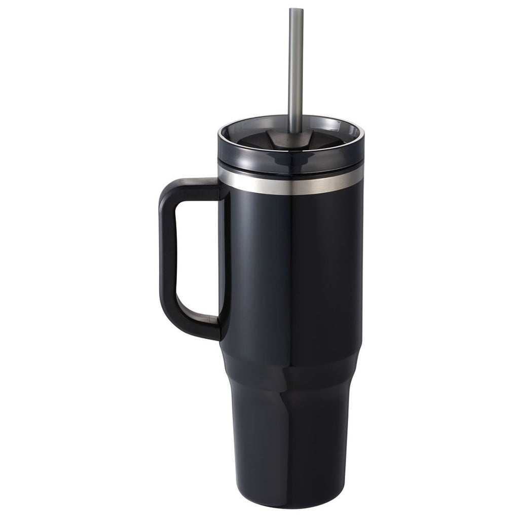 Bullet Black Thor 40 oz Eco-Friendly Straw Tumbler