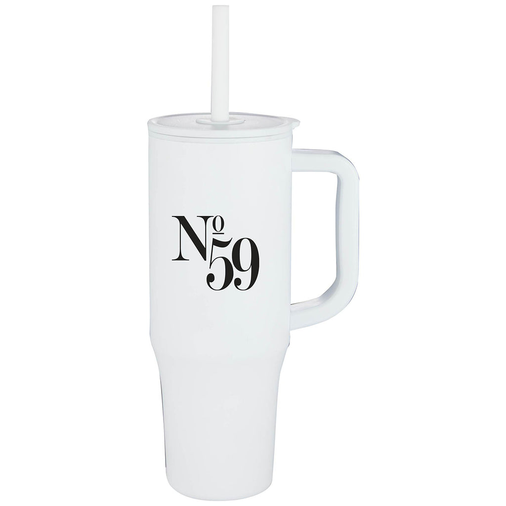 Bullet White Erie 30oz Eco-Friendly Straw Tumbler