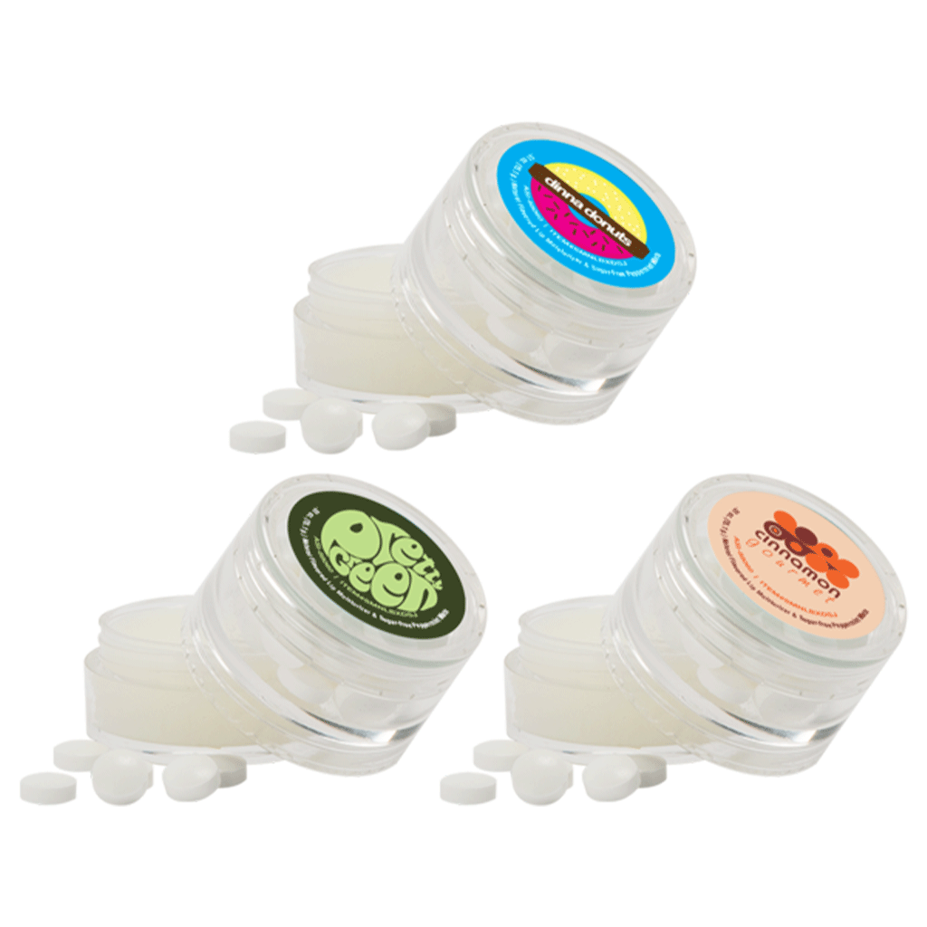 SnugZ Mints & Mint Flavored Lip Moisturizer in Double Stacked Jar