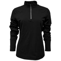 BAW Women's Black Sorona 1/4 Zip