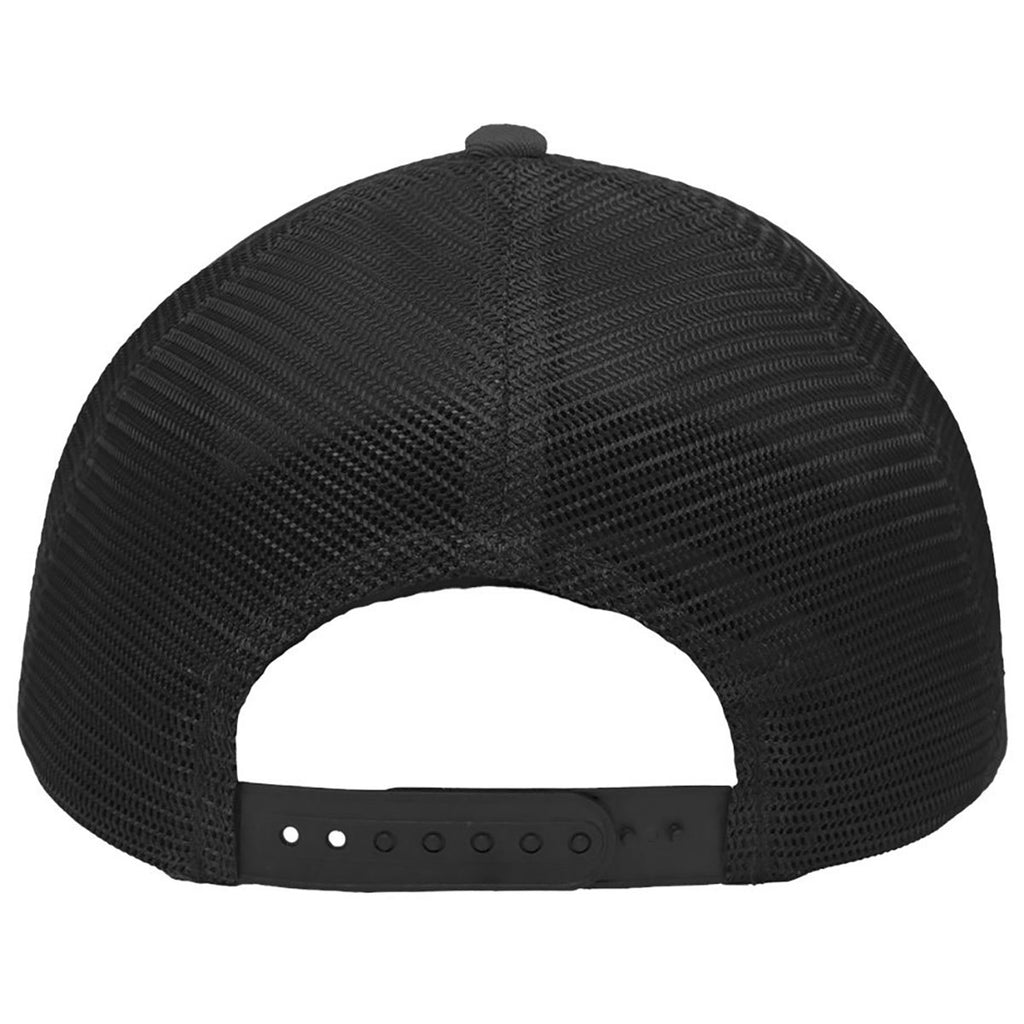 Sportsman Heather Grey/Charcoal/Charcoal Lo-Pro Mesh Back Trucker Fit Cap