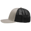 Sportsman Grey Heather/Black Modern Six-Panel Trucker Fit Cap