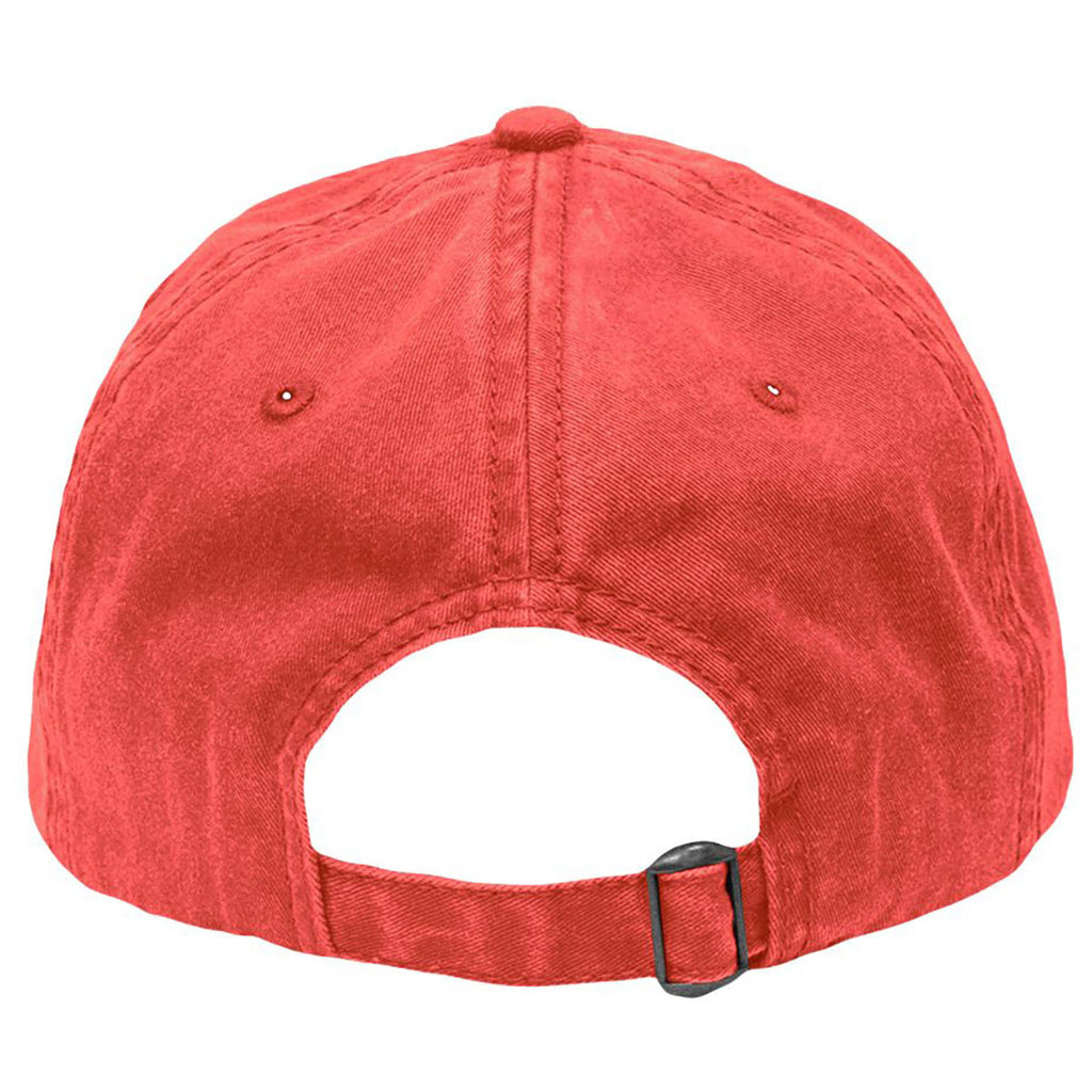 Sportsman Pigment Red Dad Hat Fit