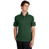 Sport-Tek Men's Forest Green/ White Competitor United Polo