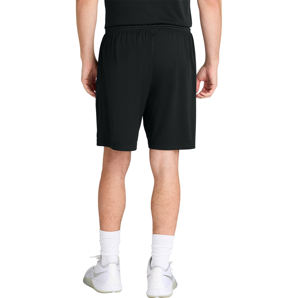 Sport-Tek Men's Black PosiCharge Competitor 7" Pocketed Short