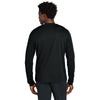 Sport-Tek Men's Black/White Club 1/4-Zip Pullover