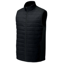 Sport-Tek Men's Black Teknical Hybrid Vest