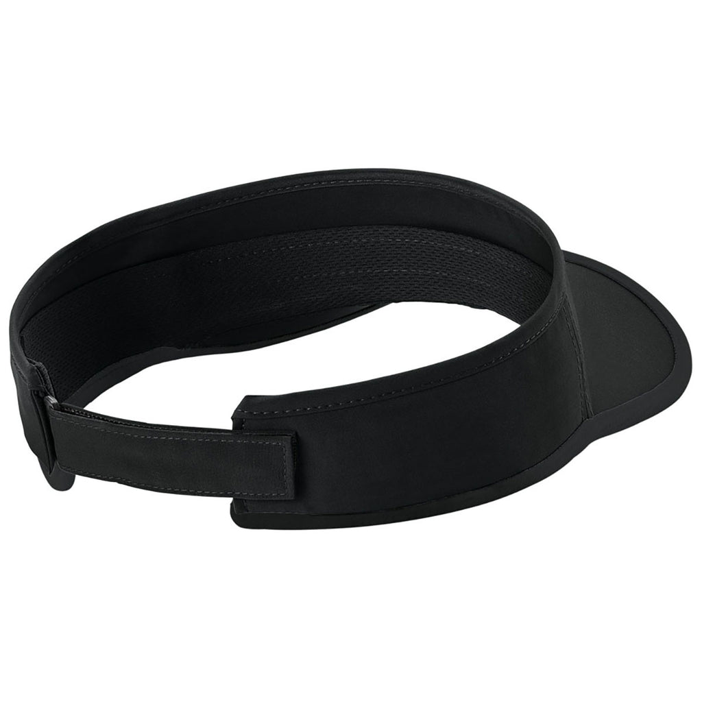 Sport-Tek Black/Black Repeat Visor