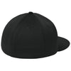 Sport-Tek Black Impact Mesh Stretch-Tek Cap