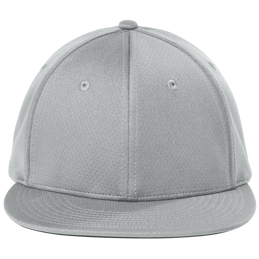 Sport-Tek Silver Impact Mesh Stretch-Tek Cap