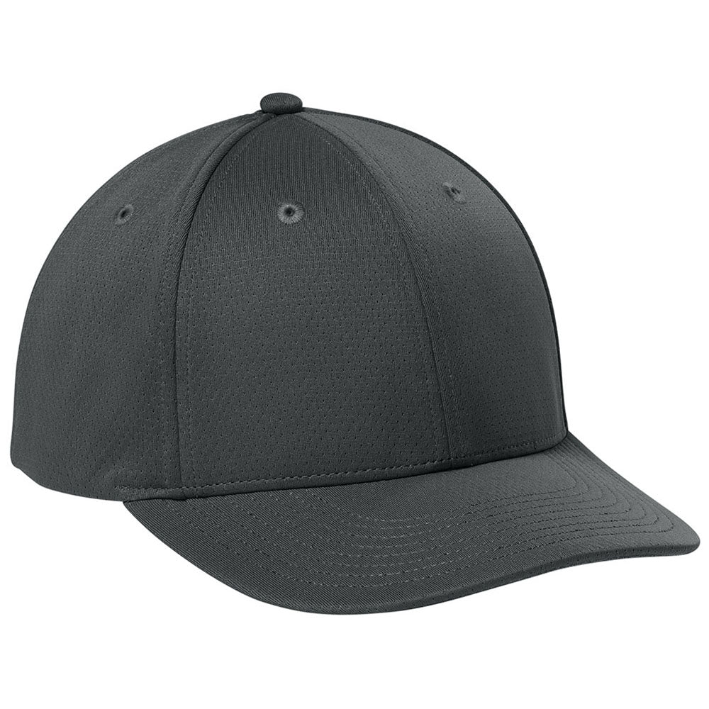 Sport-Tek Iron Grey Impact Mesh Stretch-Tek Adjustable Cap