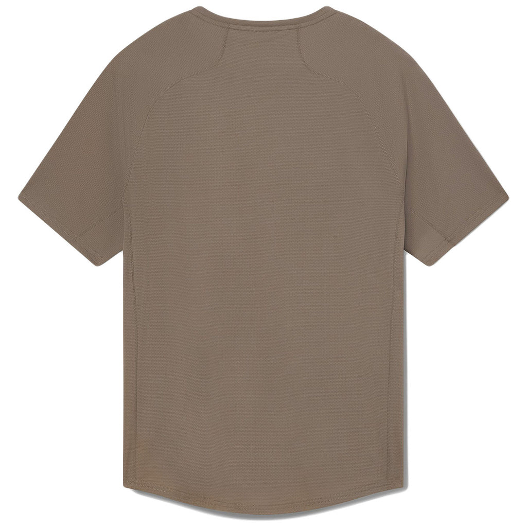 UNRL Men's Taupe Streamline Performance Tee