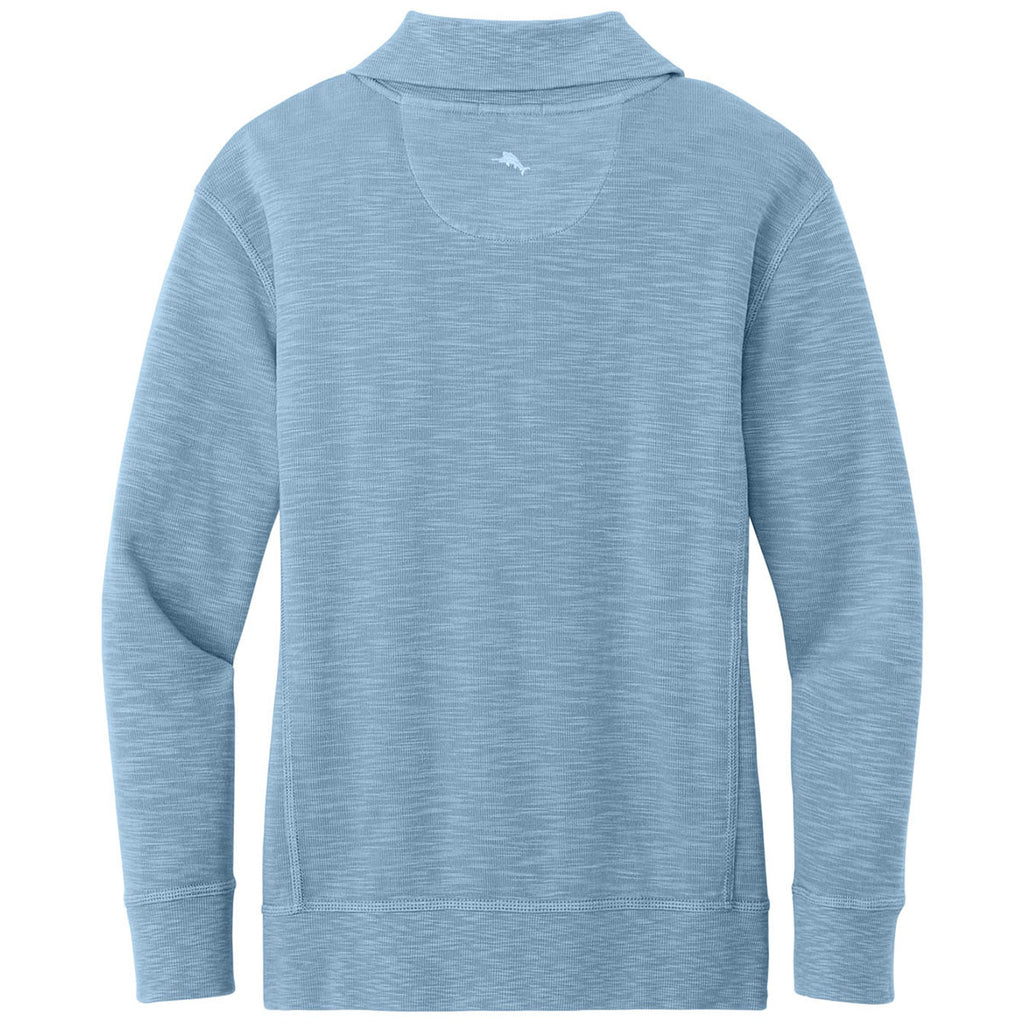 Tommy Bahama Women's Light Sky Blue Tobago Bay Full-Zip
