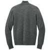 Port Authority Men's Charcoal Heather Easy Care Full-Zip Sweater