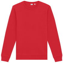 Stanley/Stella Unisex Red Roller Crewneck Sweatshirt