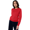 Stanley/Stella Unisex Red Roller Crewneck Sweatshirt