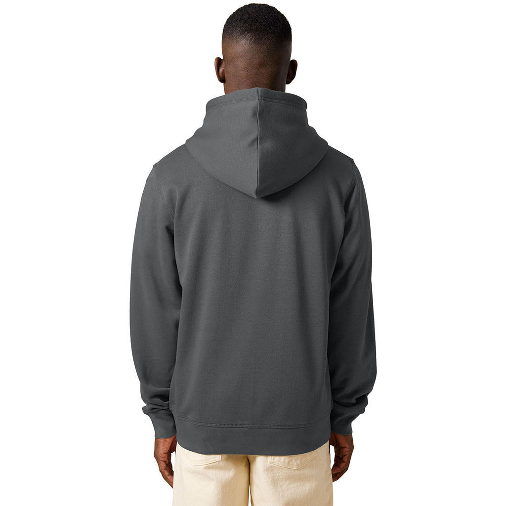 Stanley/Stella Unisex Anthracite Mixer Full-Zip Hooded Sweatshirt