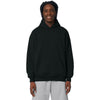 Stanley/Stella Unisex Black Cooper Dry Hooded Sweatshirt
