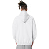 Stanley/Stella Unisex White Cooper Dry Hooded Sweatshirt