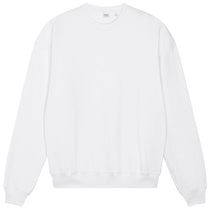 Stanley/Stella Unisex White Ledger Dry Crewneck Sweatshirt