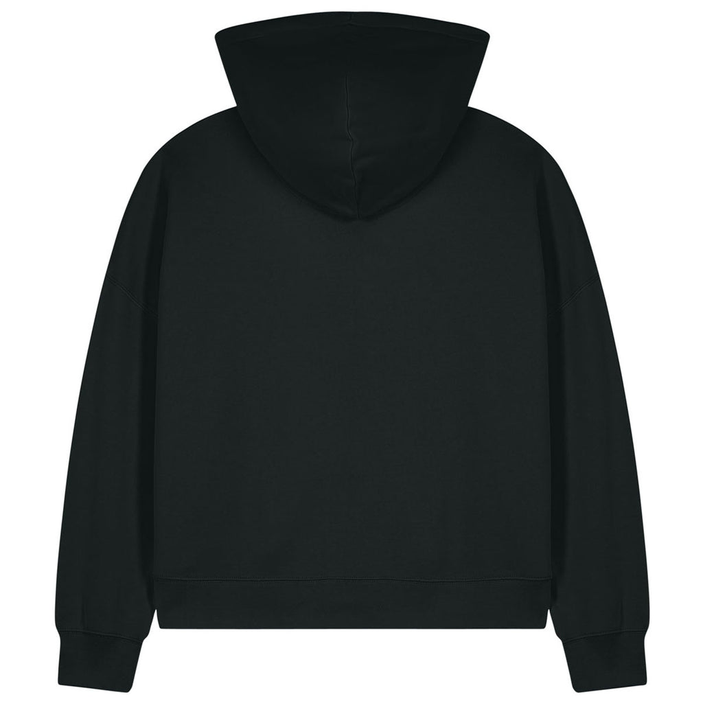 Stanley/Stella Women's Black Stella Ida Full-Zip Hooded Sweatshirt
