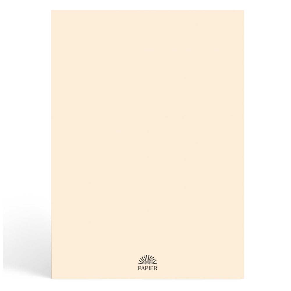 Papier Tan Shine Plain Notebook