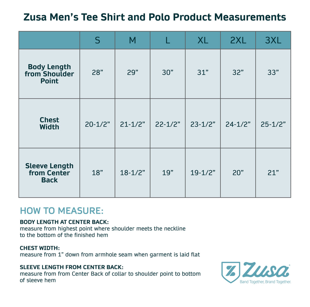Zusa Men's White Everyday Pique Polo