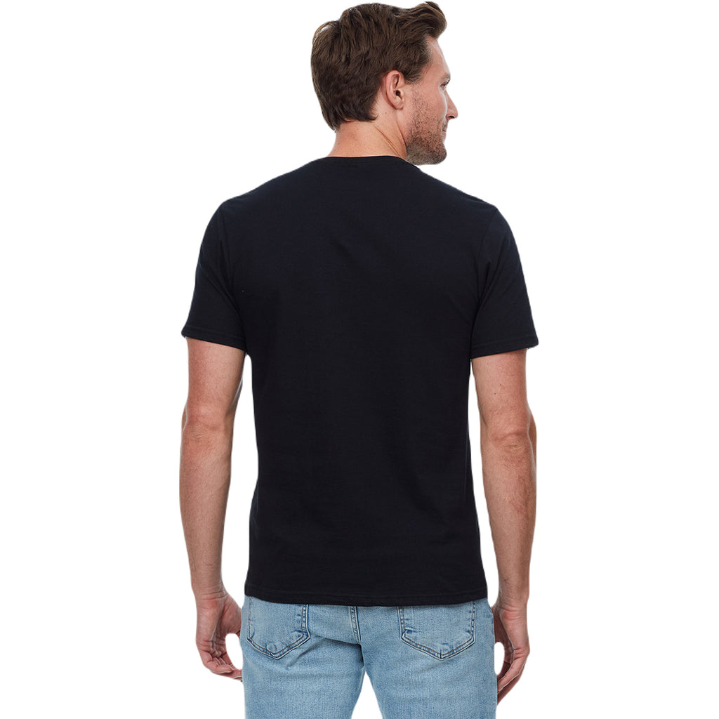 Threadfast Apparel Epic Unisex Black T-Shirt