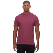 Threadfast Apparel Men's Heather Maroon Epic CVC T-Shirt