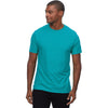Threadfast Apparel Men's Heather Teal Epic CVC T-Shirt
