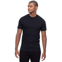 Threadfast Apparel Men's Solid Black Epic CVC T-Shirt