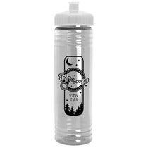 Garyline Clear Slim Fit Bottle with Push-Pull Lid - 24 oz.