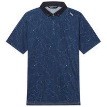 UNRL Men's Cavern Blue Tidal Polo