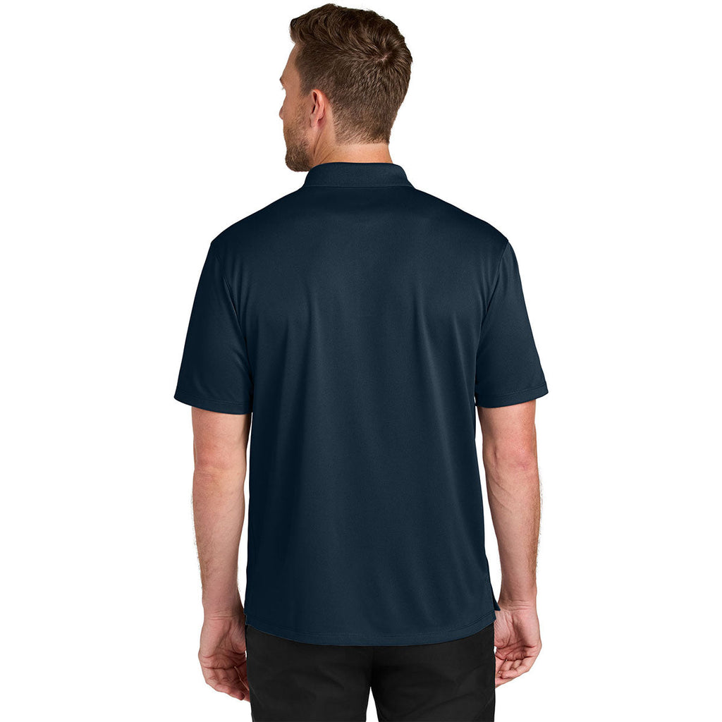 Port Authority Men's River Blue Navy Tall Wearever Performance Pique Polo