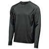 Stormtech Men's Charcoal Heather Volante H2X-DRY Long Sleeve Tee