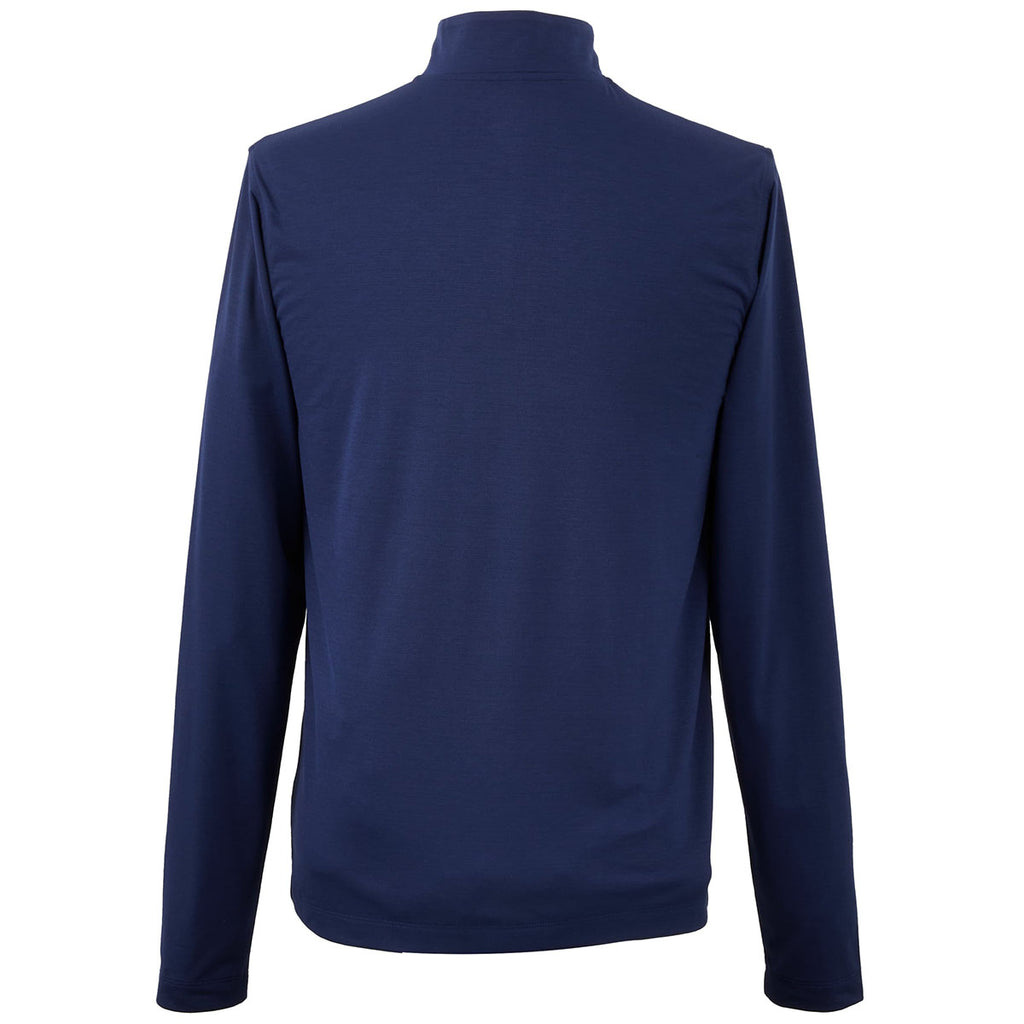 Elevate Men's Vintage Navy Izu Everything Performance Eco Quarter Zip