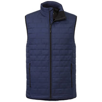 Elevate Men's Vintage Navy Telluride Lightweight Packable Insulated Puffer Vest