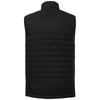 Elevate Men's Black Telluride Lightweight Packable Insulated Puffer Vest