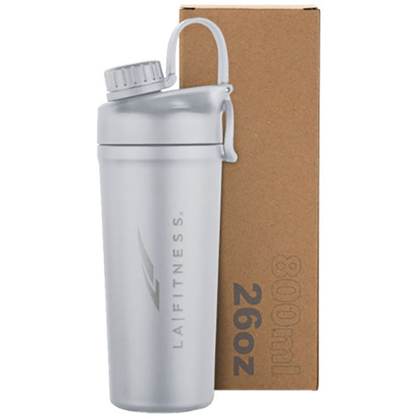 SnugZ White Topeka 26oz Vacuum Shaker