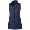 Elevate Women's Vintage Navy Telluride Lightweight Packable Insulated Puffer Vest