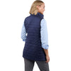 Elevate Women's Vintage Navy Telluride Lightweight Packable Insulated Puffer Vest