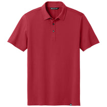 TravisMathew Men's Scooter Red Glenview Solid Polo