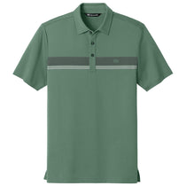 TravisMathew Men's Laurel Green Glenview Stripe Polo