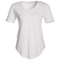 tasc Women's White Longline T-Shirt