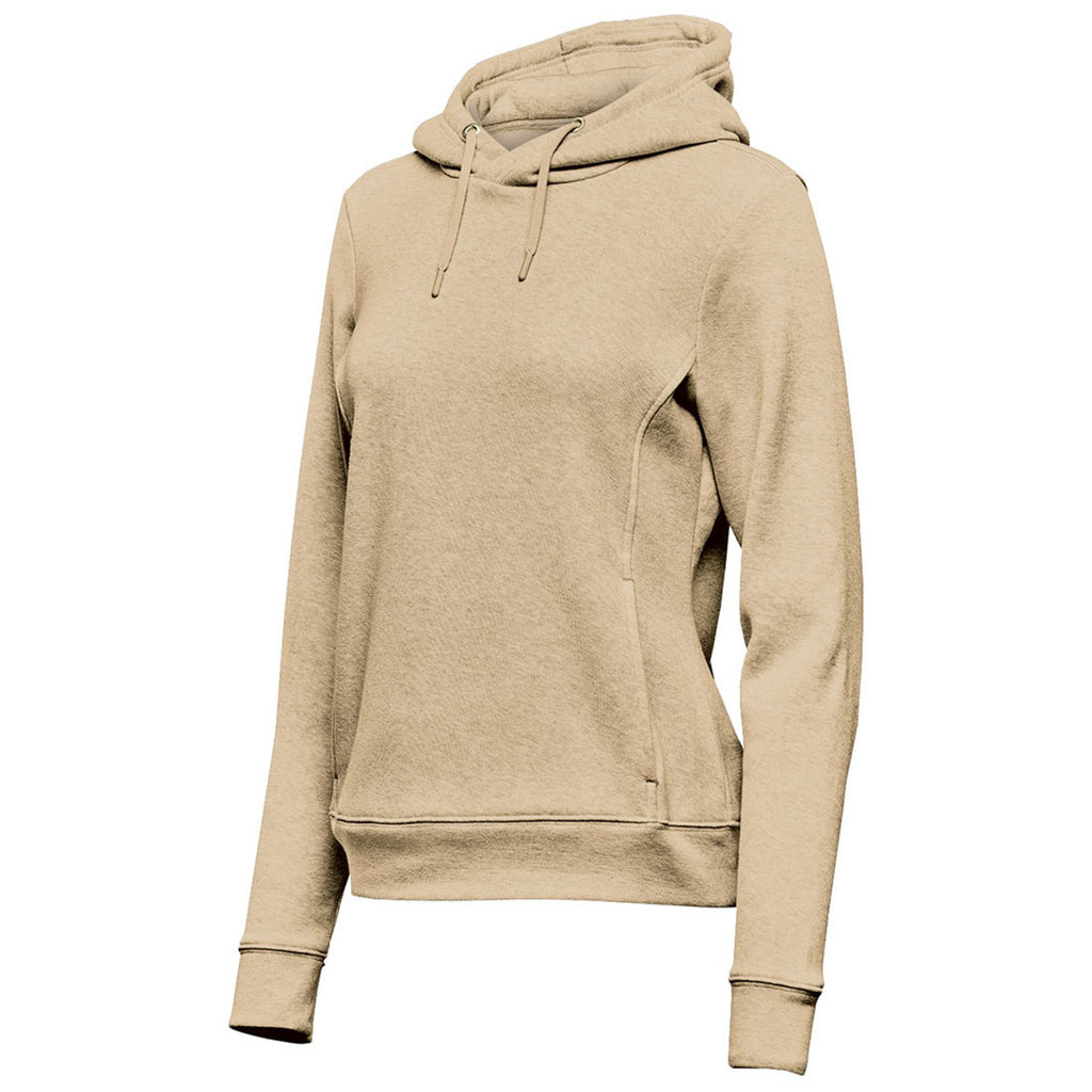 Stormtech Women's Oatmeal Heather Monashee Fleece Pullover Hoodie